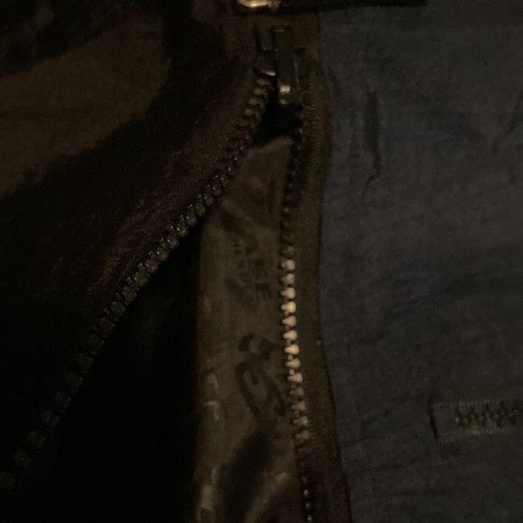 CHASE. AUTHENTICS size XL dark blue hood Pull over jacket - Picture 10 of 11